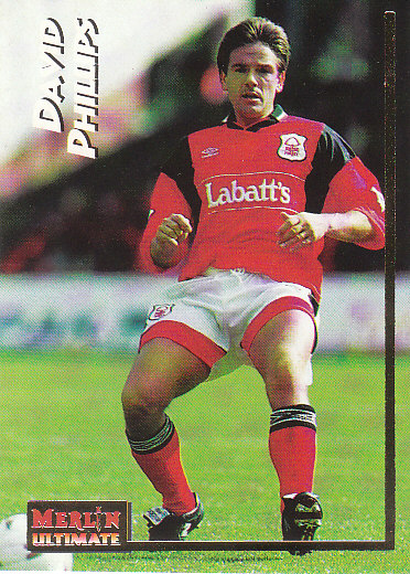 David Phillips Nottingham Forest 1995/96 Merlin Ultimate #166
